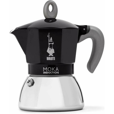 Bialetti Moka kanvička New Moka Indukcia 2 čierna