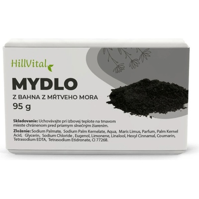 HillVital mydlo z bahna z Mŕtveho mora 95 g