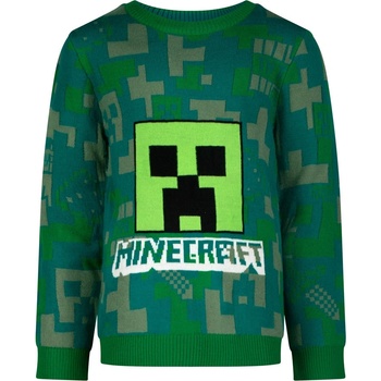 Minecraft Пуловер Minecraft Creeper Green, размер 128 (SG-MNCT-026_128)