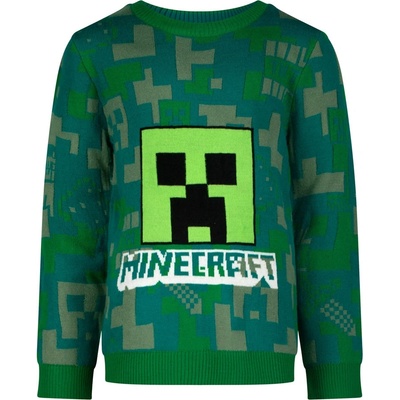 Minecraft Пуловер Minecraft Creeper Green, размер 128 (SG-MNCT-026_128)