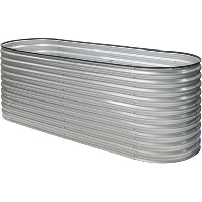 Westmann Grow Faster Vyvýšený záhon 240 x 80 x 82 cm strieborný ISPB170H