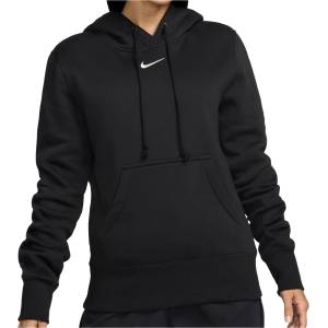 Nike Дамски суичър Nike Women's Sportswear Phoenix Fleece HDY Hoodie - Black / Sail - размер XS (117-2914-0211)