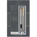 Parker Jotter Stainless Steel GT sada plnicí pero a kuličková tužka 1501/1563257