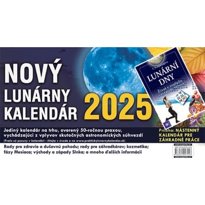 Nový Lunárny + Lunární dny Vladimír Jakubec; T. N. Zjurnjajeva 2025