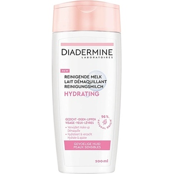 Diadermine Hydrating Cleansing Milk хидратиращо мляко за почистване на лице унисекс 200 мл