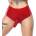 LateX Briefs with Dildo 2950324 Red M