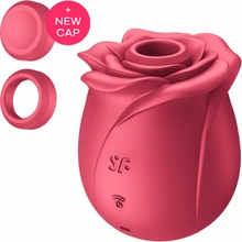 Satisfyer Pro 2 Rose Classic Rechargeable Air-Pulse Clitoral Stimulator Red