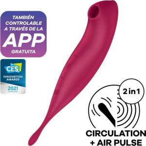 Satisfyer клитор стимулатор и вибратор с APP Satisfyer Twirling Pro+