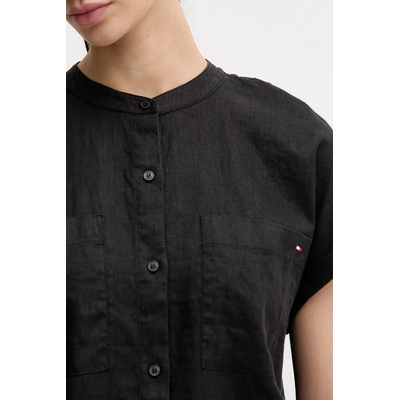 Tommy Hilfiger Ленена риза Tommy Hilfiger (WW0WW44715)