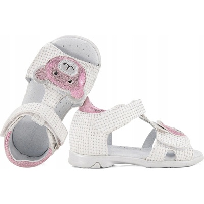 Kornecki 6682 sandále biele