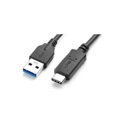 AQ xaqcc67010 USB 3.1 USB-C samec - USB 3.0 A samec, 1m, černý
