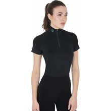 Equestro dámska základná vrstva slim fit s krátkym rukávom EMERALD