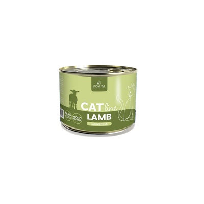 POKUSA Pokusa - мокра храна за възрастни котки с агнешко, 200 гр (PokusaForHealth)