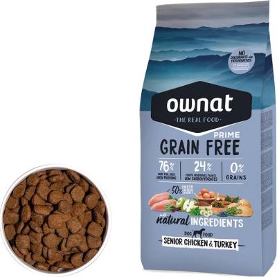 Ownat Grain Free Prime Senior Chicken & Turkey 3 kg