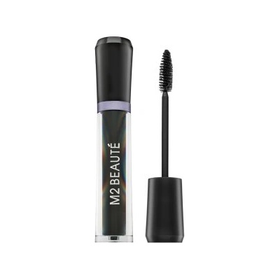 M2 Beauté Black Nano Mascara Nutrition & Natural Growth подхранваща спирала за растеж на мигли 6 ml