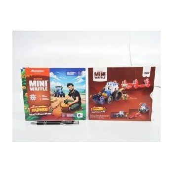 Marioinex Mini Waffle 50el Farmer Tractor with plow