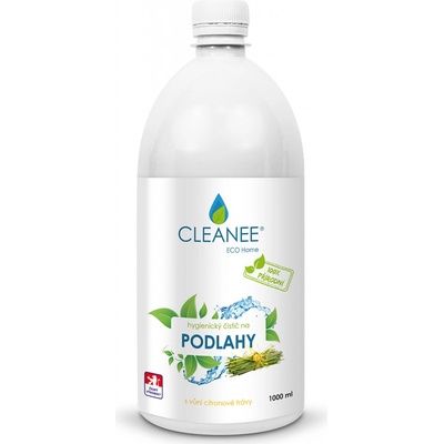 CLEANEE ECO hygienický čistič na PODLAHY S VŮNÍ CITRONOVÉ TRÁVY 1 l