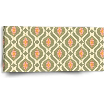Sablio Obraz Retro ornament - 110x50 cm