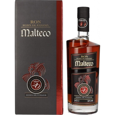 Malteco Reserva del Fundador Rum 20y 40% 0,7 l (tuba)