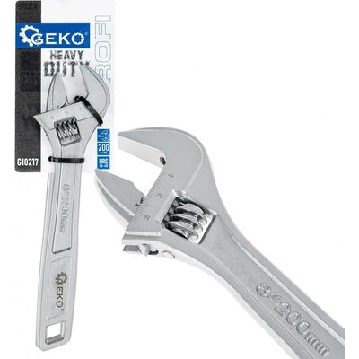 Geko nastavitelný švédský klíč 8", 0–26 mm G10217