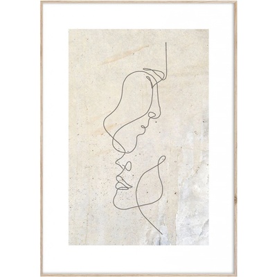 Obraz v ráme Línia I, 70 × 50 cm, OB-14603