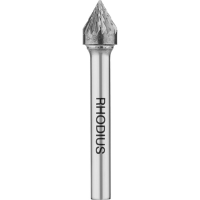 RHODIUS Tvrdokovový frézovací dřík forma J HF J TOP 9,6 x 8,0 x 6,0 x 56 TOPline