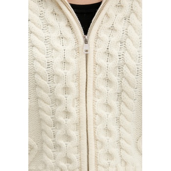 Rotate Пуловер с вълна Rotate в бежово 114302857 (114302857)