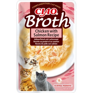 Inaba Foods Ciao Broth chicken with salmon recipe 40 g
