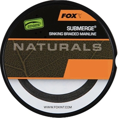 Fox Šnúra Naturals Submerge Braid 600m 0,30mm 24,9kg