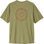 Patagonia Мъжка спортна тениска Patagonia Cap Cool Daily Shirt Spoke Stencil Sport shirt - Gumtree Green / Light Gumtree Green X-Dye (216-7991-0313)