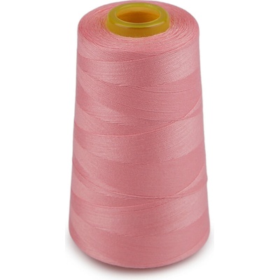 Polyesterové nitě pro overlocky i klasické šití návin 3000 yards PES 40S/2 Varianta: 13 (154) růžová světlá, Balení: 1 ks