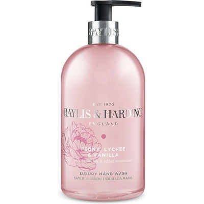 Baylis & Harding Pivoňka Liči & Vanilka tekuté mýdlo na ruce 500 ml