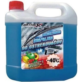 GrandX Zimná kvapalina do ostrekovačov -40°C 3 l