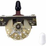 Ernie Ball 3-Way Strat-style White-Black Превключвател на сензора (P06371)