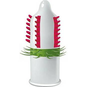 Image 1 of EGZO Dulche Bombero Stimulating Condom 1 pc