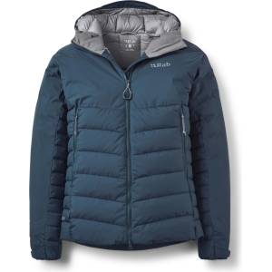 Rab Мъжко пухено яке Rab Infinity Windstopper Hoody Down jacket - Tempest Blue (004-6342-0212)