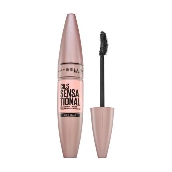 Maybelline Lash Sensational Full Fan Effect Mascara спирала за удължени и извити мигли Very Black 9, 5 ml