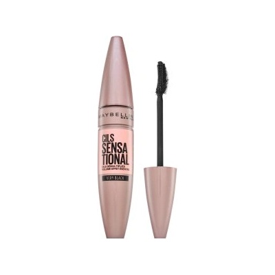 Maybelline Lash Sensational Full Fan Effect Mascara спирала за удължени и извити мигли Very Black 9, 5 ml