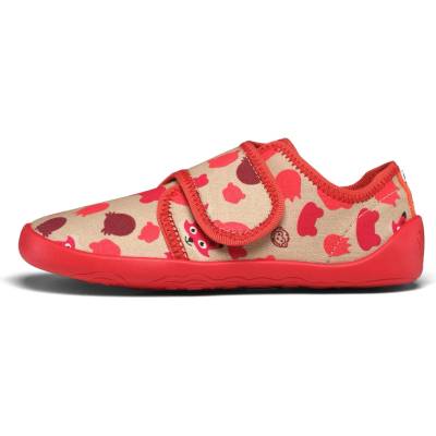 Affenzahn Детски пантофи Affenzahn Kid's Slippers Cotton Movy Slippers - Fox / Red - размер 24 (EU) (702-3996-1114)