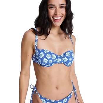 Roxy Essentials PT Underwire Bralette bikini top - Blue (Dutch Blue Flower Soul Small)