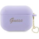 Guess Кейс Guess GUAP2LSCHSU за AirPods Pro 2, лилав / лилав, Silicone Charm (GUE002655-0)