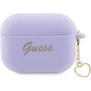 Guess Кейс Guess GUAP2LSCHSU за AirPods Pro 2, лилав / лилав, Silicone Charm (GUE002655-0)