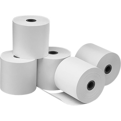 X-POS papírové termo kotoučky 55g/m2, průměr 70mm, šířka 80mm, dutinka 12mm - balení 5ks