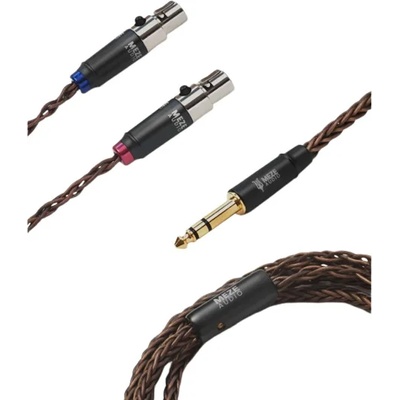 Meze Audio Кабел Meze Audio - PCUHD Premium Cable, mini XLR/6.3 mm, 2.5 m, мед (MEM-B6.3)