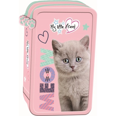 St. Majewski Несесер с пособия St. Majewski My Little Friend - Fluffy Kitty, 3 ципа
