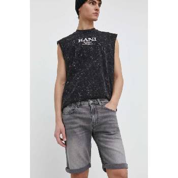 Tommy Jeans Дънков къс панталон Tommy Jeans в сиво DM0DM18786 (DM0DM18786)