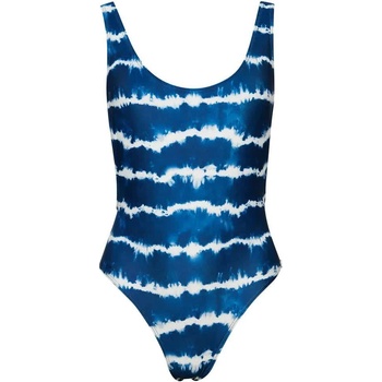 Superdry Бански костюм Superdry Code Tie Dye swimsuit - Blue (Tie Dye Navy)