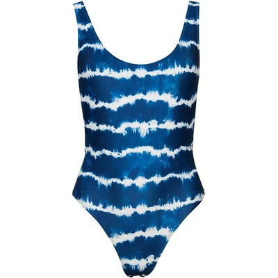Superdry Бански костюм Superdry Code Tie Dye swimsuit - Blue (Tie Dye Navy)