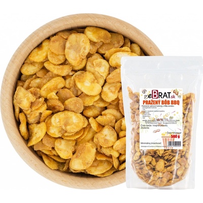 eBrat.sk Pražený bôb BBQ 500 g