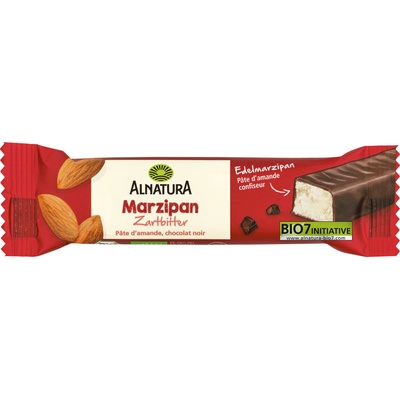 Alnatura Био марципаново блокче с черен шоколад - 40 г